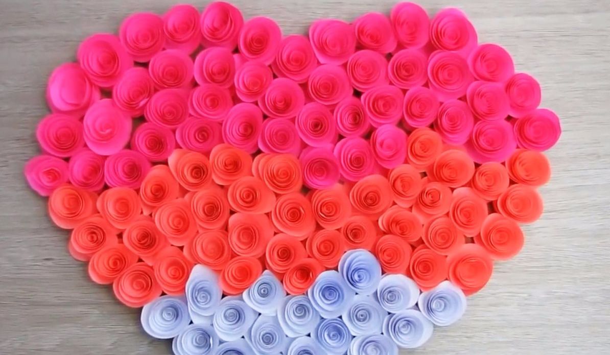 漂亮的玫瑰花花盘DIY制作，送女生超喜欢