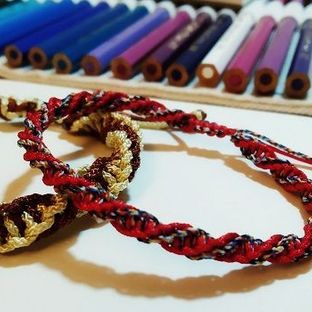 双螺旋DNA手链—平结变化