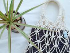 Macrame 镂空网兜包 栀香 下 Macrame 镂空网兜包 栀香 下