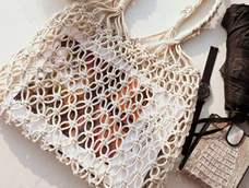 Macrame 网兜包 和风 下 Macrame 网兜包 和风 下