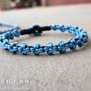 桃花手绳  民族风