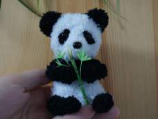 扭扭棒——啃竹子的小熊猫，有竹子的制作方法哦~