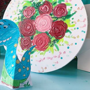 【视觉艺术】一起来做一只盯着你看的小恐龙