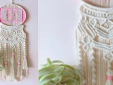 竹圈挂毯｜编织教程