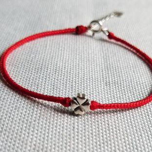 诗雅手作 四叶草幸运手绳