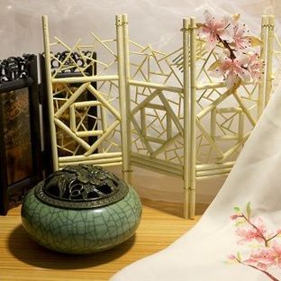 用筷子和牙签制作简单古风桌面小屏风