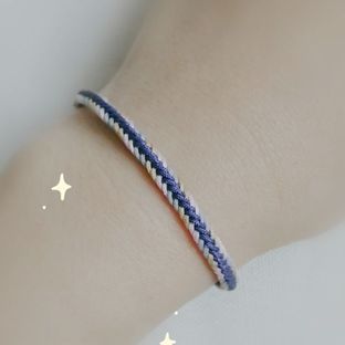 【编绳】十全十美小清新手绳