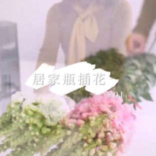 网购鲜花 | 2分钟零基础学会居家瓶插花