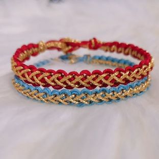 惊艳情侣款编织手绳