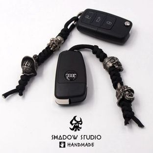 影子工作室 伞绳编织蛇结 刀坠绳 刀尾绳 汽车钥匙扣