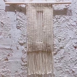 Macrame编织/“故障”挂毯