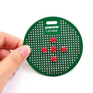 极客爸爸互动电子制作焊接实训套件——01 实验练习板