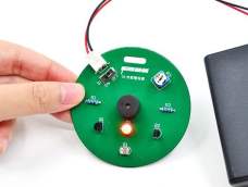 极客爸爸互动电子制作焊接实训套件——03 光敏报警器