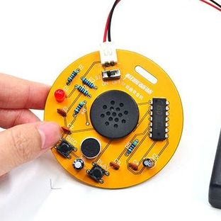 极客爸爸互动电子制作焊接实训套件——07 奇趣录音机