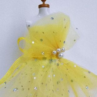 服装设计手工DIY，自制服装小人台婚纱小礼服太阳女神系列1