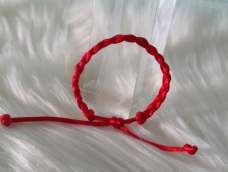 一根线编一条手绳的第二种方法，一分钟学会，4分钟编织好！
