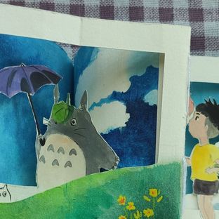 宫崎骏立体书展示