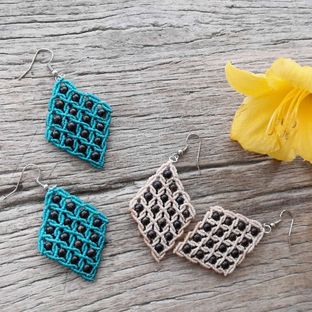 视频教程 | 绳编耳饰 【仲夏】