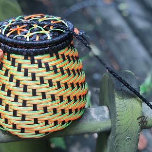 原创纸藤作品--蜜糖包