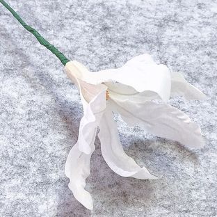 真丝造花——白玉兰3