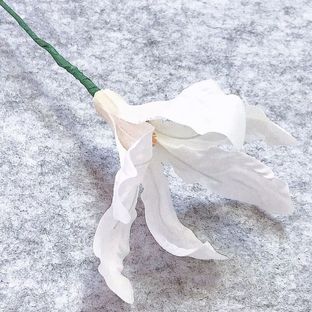 真丝造花——玉兰花4