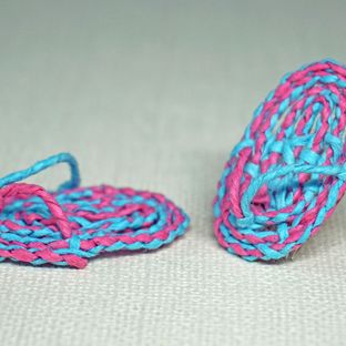 编个小拖鞋玩儿