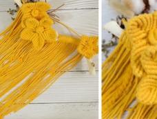 macrame/故事的小黄花 macrame/故事的小黄花
