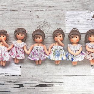 入门级手工娃娃diy教程，教大家做个简单的小娃娃，超详细哟~