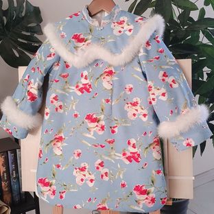 中式拜年服，亲手给宝宝做一件吧（制作过程+裁剪图画法讲解）