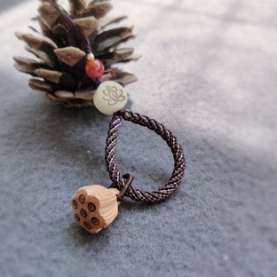 八线玉米结指环手机链，可勾手指手机挂链详细教程