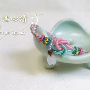 28十指间甜美文艺范小清新手链教程