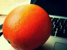 这橙子好看吧？
