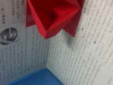 啊偶，刚刚忘记把上嘴唇上的小三角形折回去了，发现了嘛？？