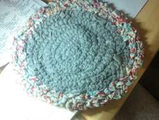 扯了布条弄了个垫子～