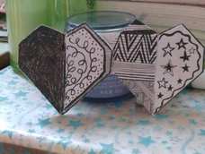 很粗糙啊,线描画的不好,不过,还好做出来了!