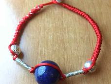 青金石情侣手链～男款～教程已上传～