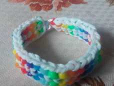 彩虹织机-彩虹手链1