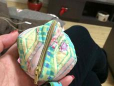 @❤️❤️的耳机包作业，配色很清爽和谐，很稀饭哦～/强