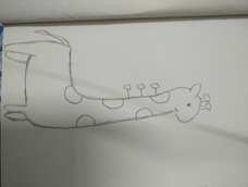 自己画的没有萌萌哒的感觉