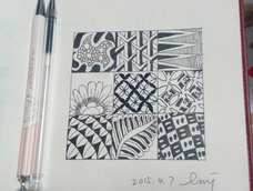 昨天和今晚画的,感觉没前两张好😓