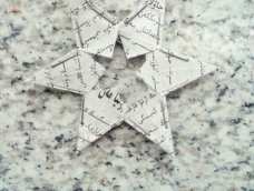 折纸六角星，献丑啦！