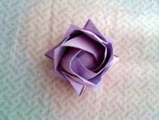 不同的折法，不同的感觉，
很开心又学多了一种玫瑰的折法。