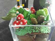 做不出草地的那种感觉，手残党呀😞