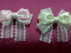 没有黑色的了，学着做了两款浅颜色的，嘿嘿嘿嘿嘿……