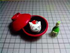 【Xiaox手作】我碗里的猫咪老师～你要不要也来一碗？哈哈～（＊￣︶￣＊）～教程已上！