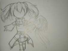 画了一下动漫人物,表情在旁边,不喜勿喷。T^T