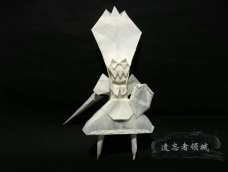 折纸 白垩的露西亚人偶 (教程引导)
一纸成型，不剪不切。