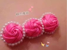 终于学会做这种玫瑰,嘿嘿😁😁!多亏老师的教程!才变得 so easy