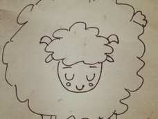 好丑啊，不规则，刚画完就发出来了😂😂😂