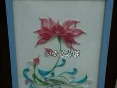 【茉茉】我要来发衍纸圈的第一个作品,么么哒~早安